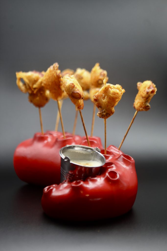 Piruletas de Pulpo